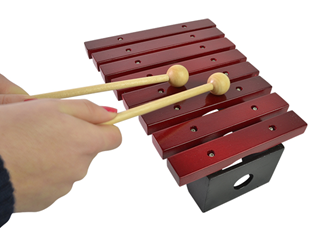 8 Note Xylophone with Dual Beaters by Bryce